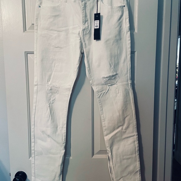 Men’s white Skinny Fashion Nova jeans - Picture 1 of 6